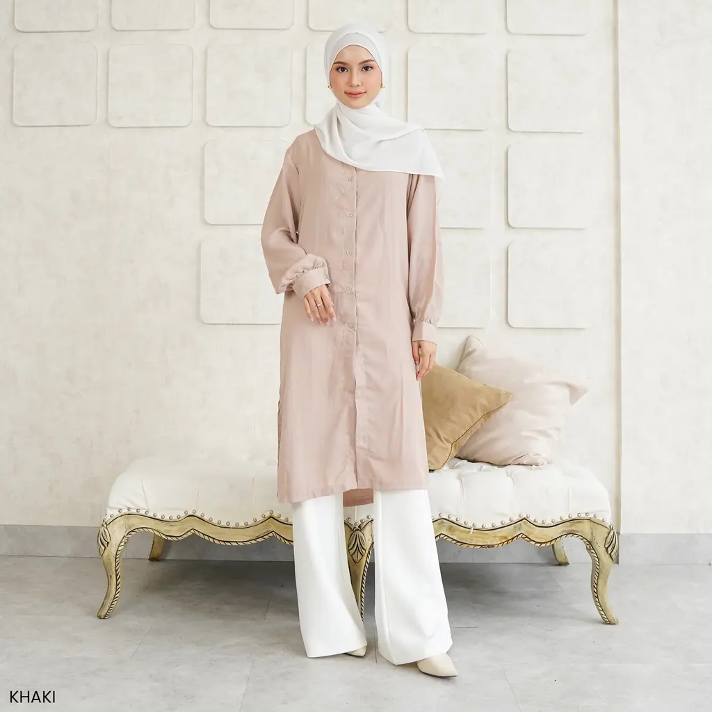 Jihan Crinkle Tunic