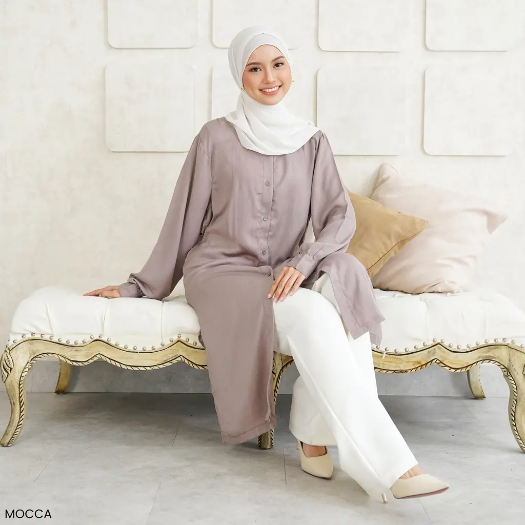Jihan Crinkle Tunic
