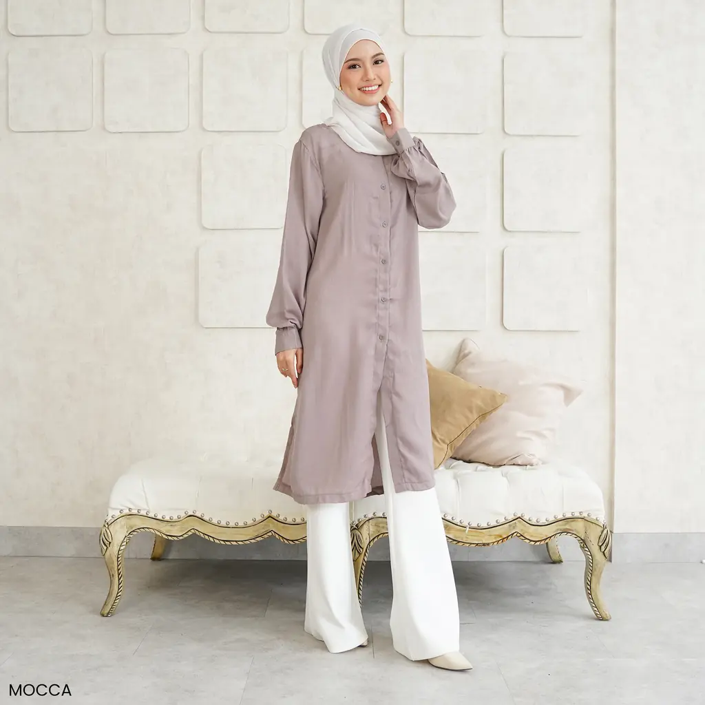 Jihan Crinkle Tunic