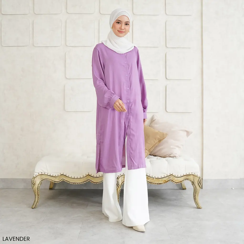 Jihan Crinkle Tunic