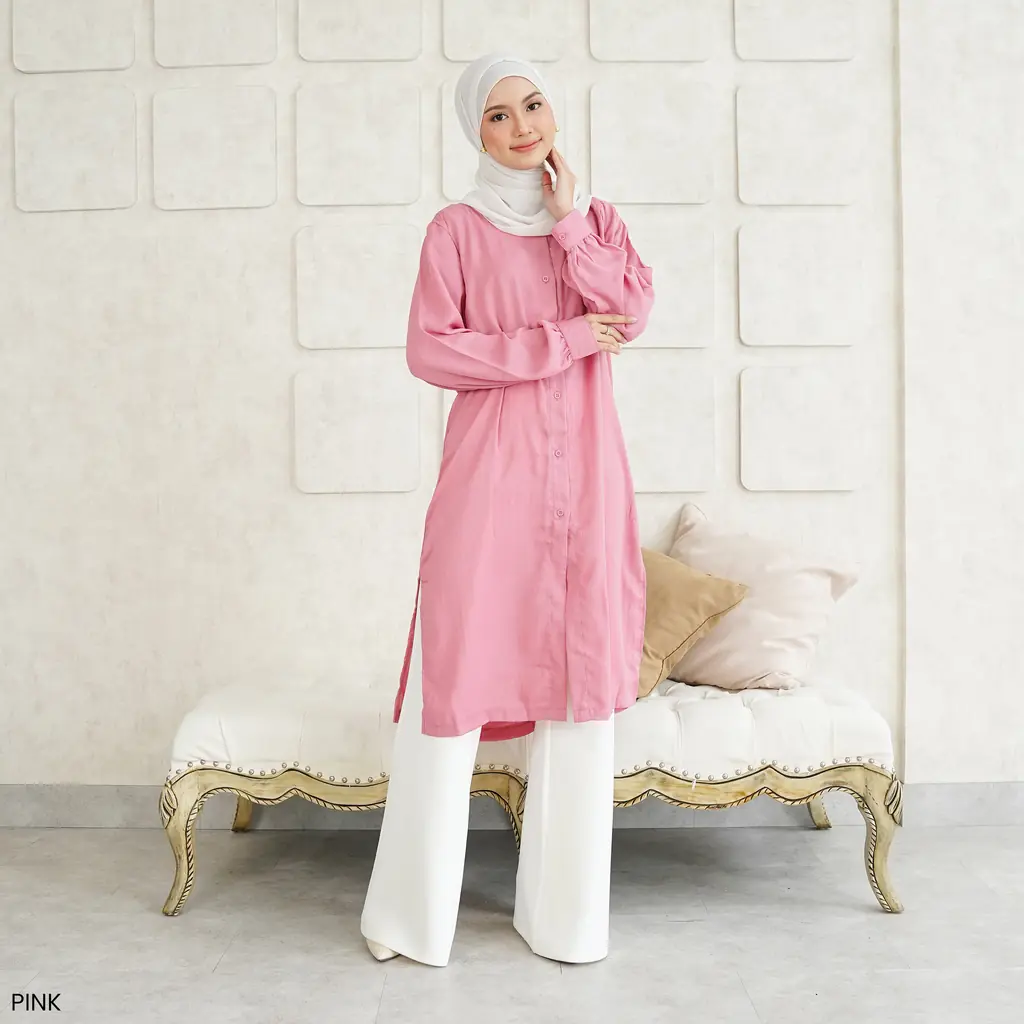 Jihan Crinkle Tunic