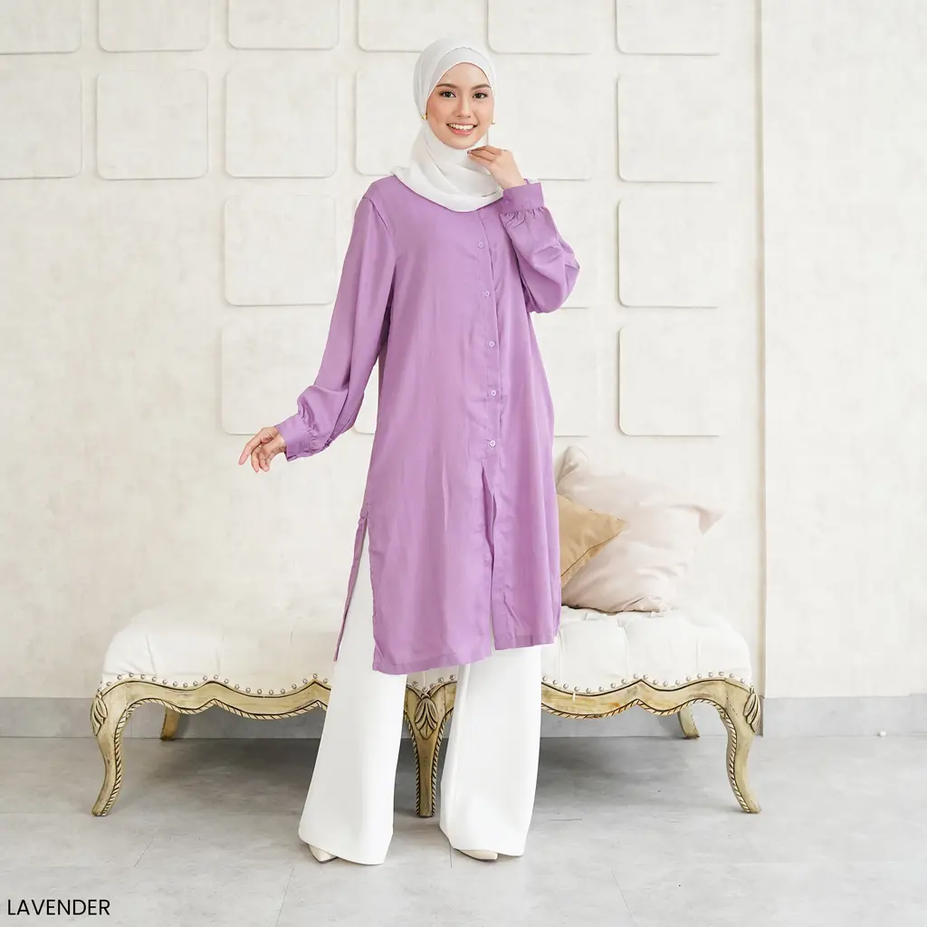 Jihan Crinkle Tunic