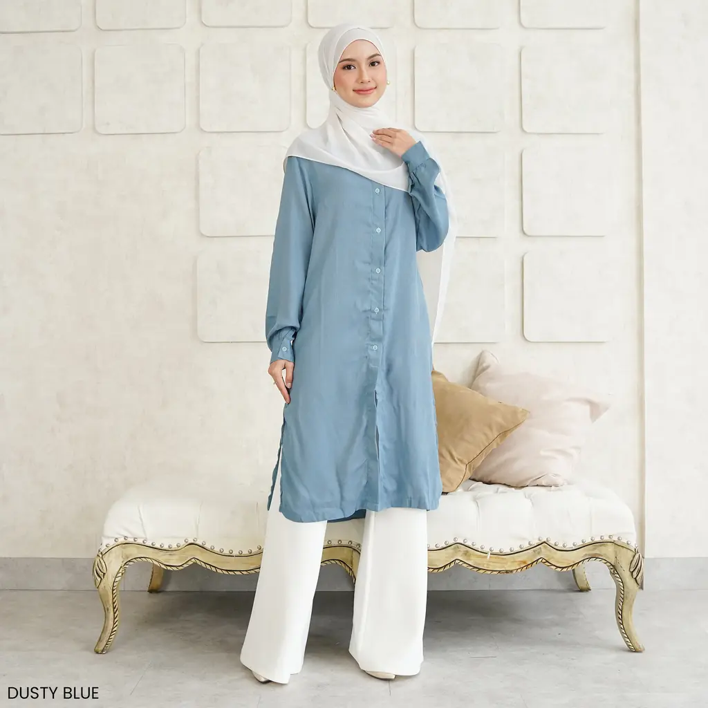 Jihan Crinkle Tunic