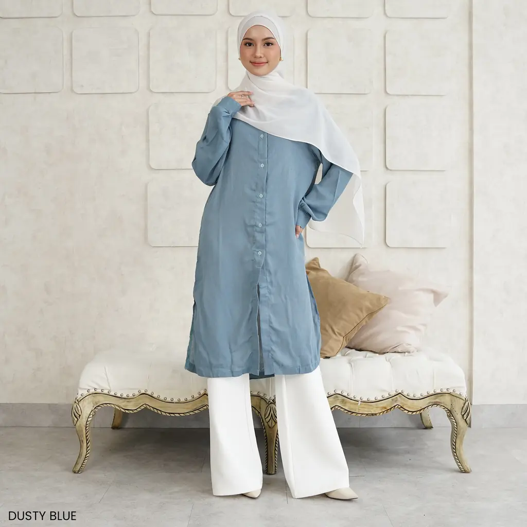 Jihan Crinkle Tunic